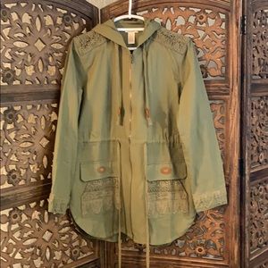 NWOT Sundance Olive Green Jacket